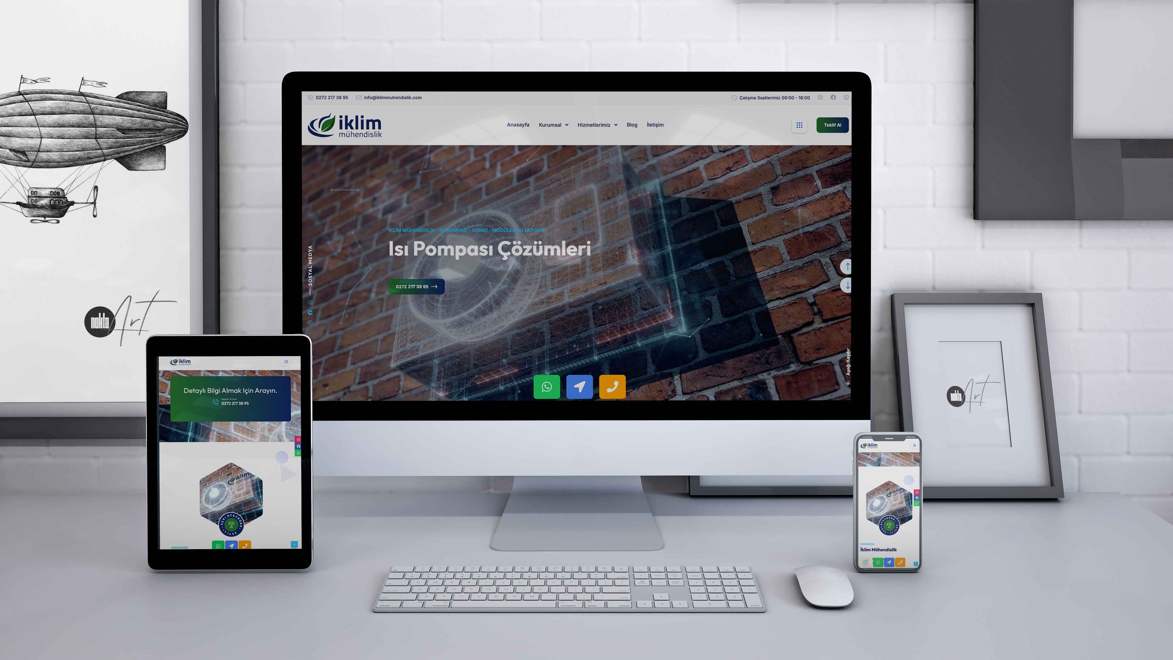 İklim Mühendislik Web Tasarım